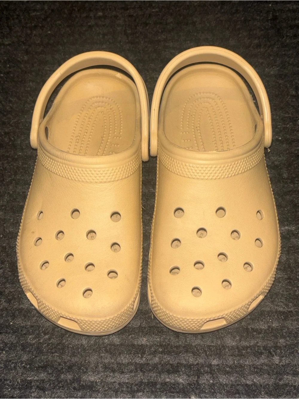 Kids Tan Comfort Clog - Breathable Slip-On Shoe